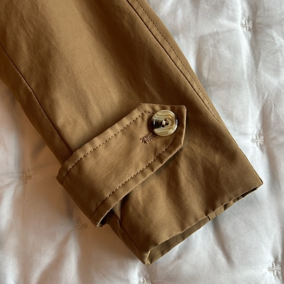 Mango trench coat - dark khaki, size medium, worn once - Picture 3 of 8